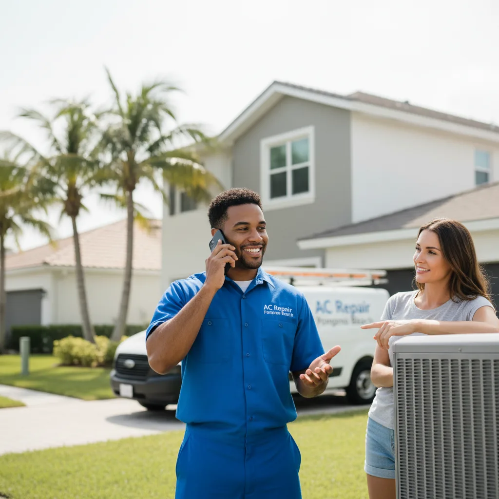 AC Repair Pompano Beach customer support in Elwell